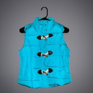 Arizona puff blue vest